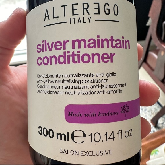 Alter Ego Italy silver maintain conditioner Salon exclusive 300ml pump - Picture 5 of 9